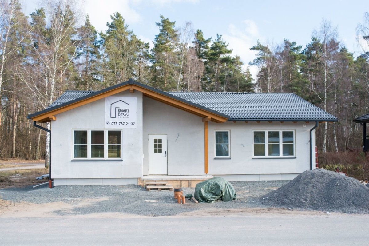 Domikon - Parterowy dom energooszczędny  w Szwecji