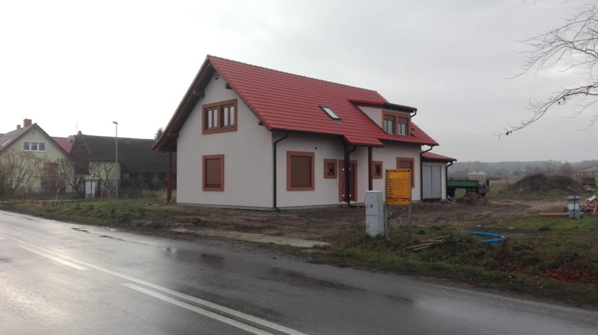 Domikon - Dom jednorodzinny z poddaszem użytkowym, Lubsko