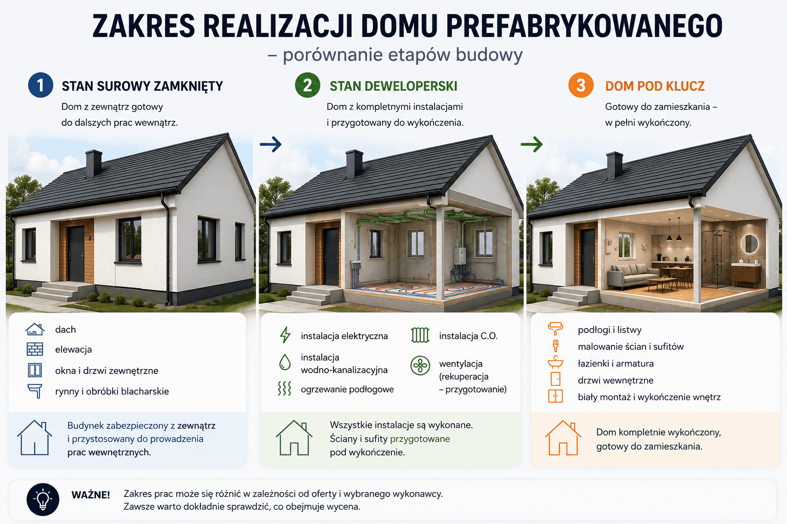 porownanie etapow budowy domu prefabrykowanego (2)